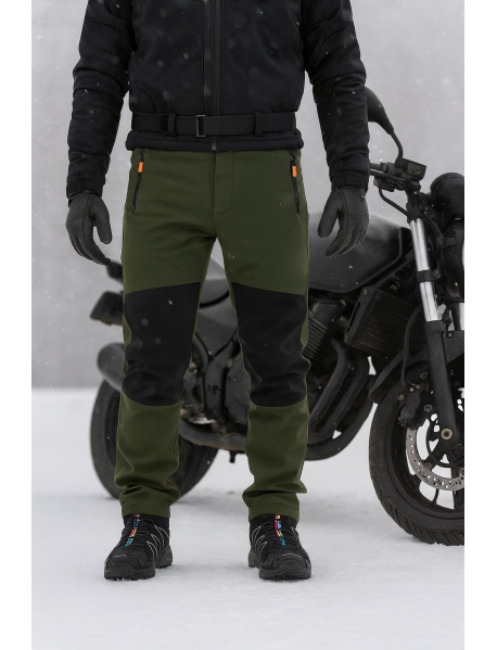 Kışlık Haki Siyah Softshell Outdoor Motorcu Pantolonu – Su ve Rüzgar Geçirmez Polar İçli Kışlık Haki Siyah Softshell Outdoor Motorcu Pantolonu – Su ve Rüzgar Geçirmez Polar İçli