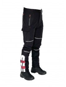 Softshell Motorcu Pantolonu – Kışlık Su Rüzgar Geçirmez Reflektörlü (Yeni Yasaya Uygun)