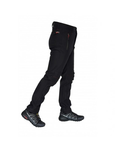 YSF Outdoor Kışlık Siyah İçi Polarlı Softshell Pantolon
