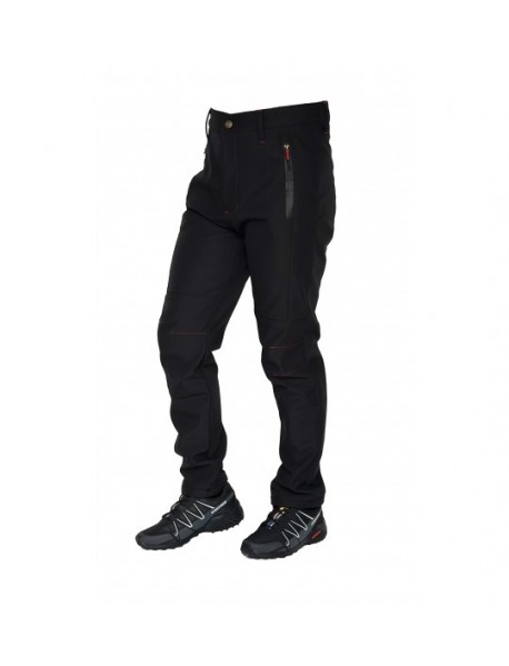 YSF Outdoor Kışlık Siyah İçi Polarlı Softshell Pantolon