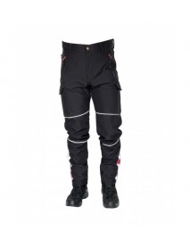 YSF WorkWear Su İtici Rüzgar Geçirmez İçi Polarlı Softshell Motorcu Pantolonu