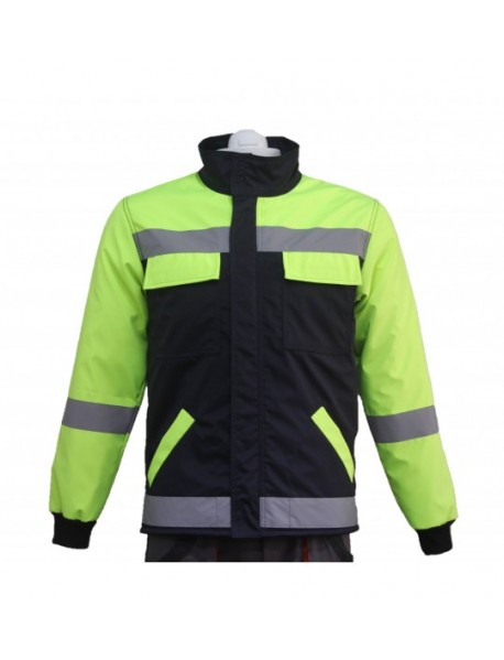YSF WorkWear 240GR Elyaf Takviyeli Kapitone Astarlı Soğuk Hava İş Montu