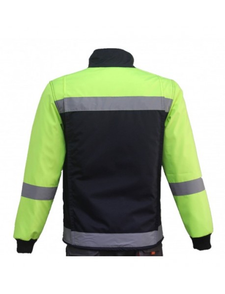 YSF WorkWear 240GR Elyaf Takviyeli Kapitone Astarlı Soğuk Hava İş Montu